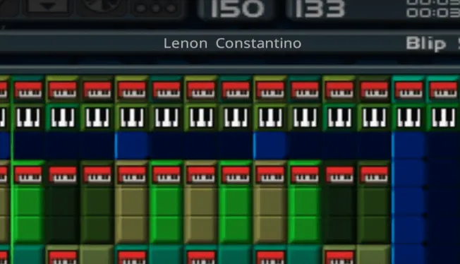 Music production digital audio workstation with MIDI keyboard and mixer for music creation and editing, highlighting innovati